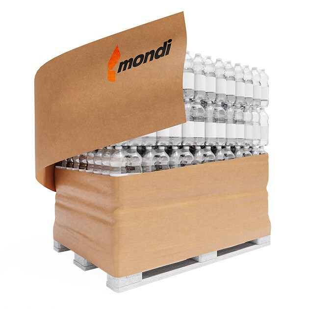Advantage Stretchwrap: rewolucyjny papier Mondi do owijania towaru na palecie. Systemy pakowania palet PaperWrap. DI-ZET